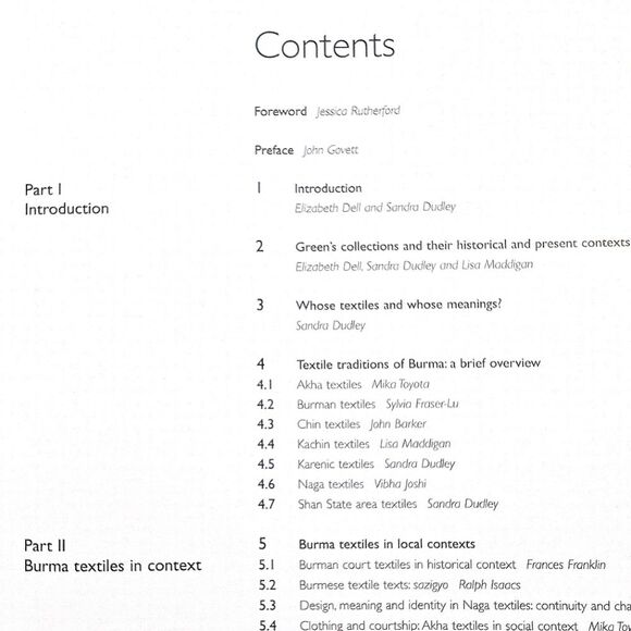 Textiles from Burma Hardcover Book James Henry Green Connection - Picture 8 of 12